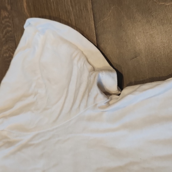 Men's Banana Republic White Soft Wash Tee V Neck size XL - Picture 4 of 4